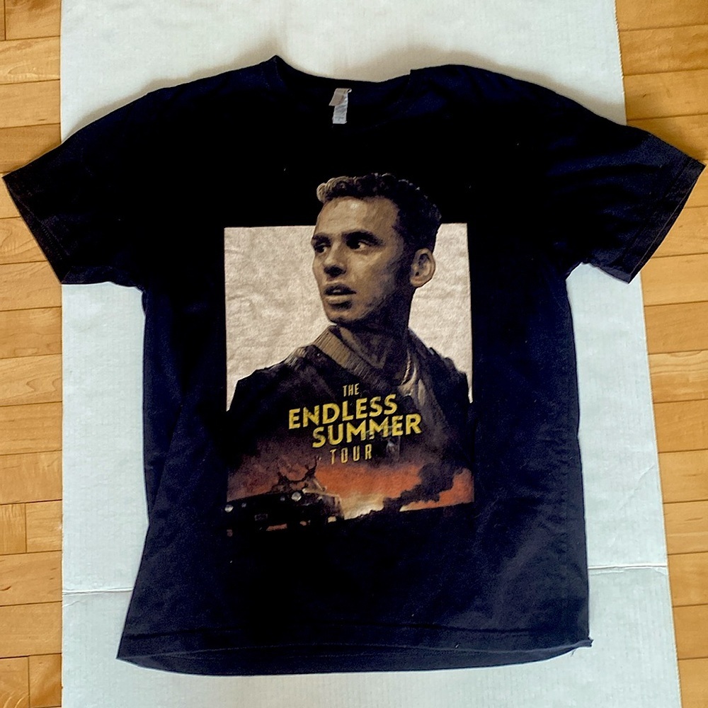 LOGIC, The Endless Summer Tour (2016)  Black Short Sleeve UNISEX TOUR  T-Shirt